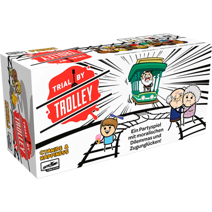 Asmodee Trial by Trolley Partyspiel