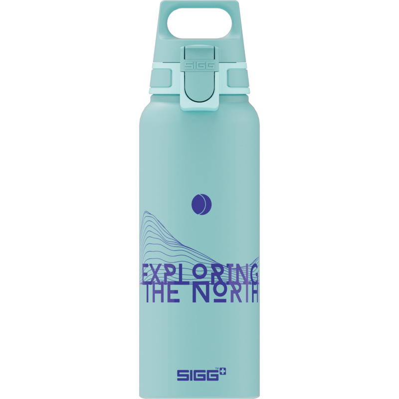 SIGG Trinkflasche WMB ONE Pathfinder Glacier 1,0Liter, türkis