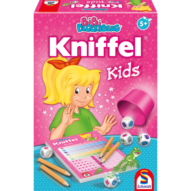 Schmidt Spiele Bibi Blocksberg, Kniffel Kids Würfelspiel