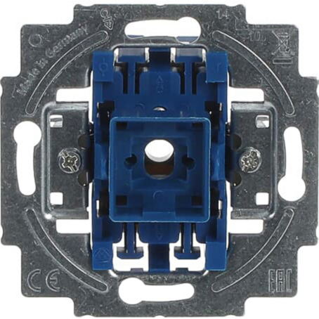 Busch-Jaeger Wechseltaster Einsatz einpolig Wechsler Typ 2020 US-206 Unterputz