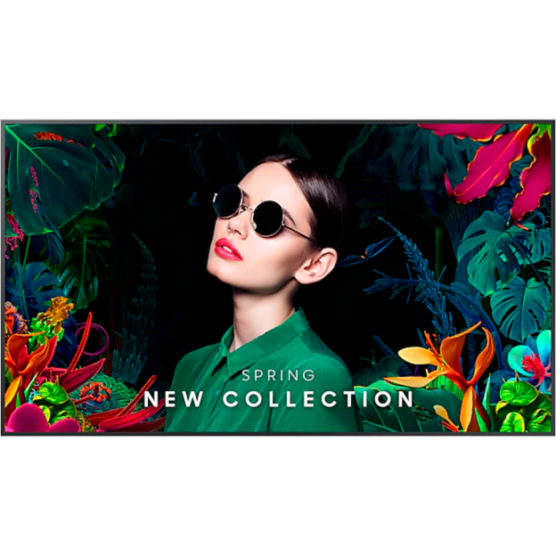 Samsung QM75C Public Display, schwarz, UltraHD/4K, WLAN, Bluetooth, HDMI