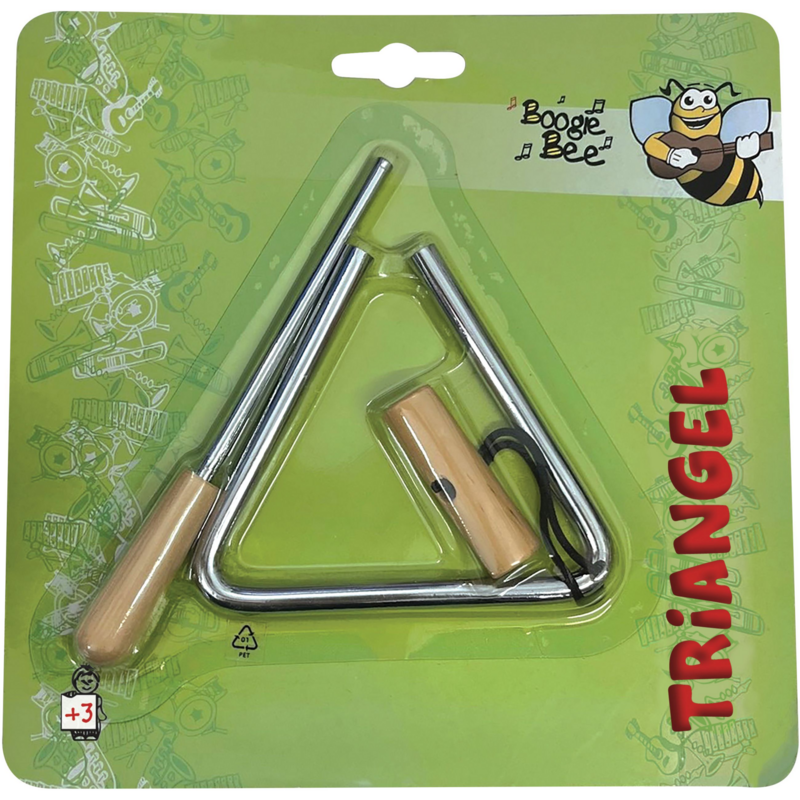 Metall Triangel 10 x 14,5 Zentimeter Musikinstrument