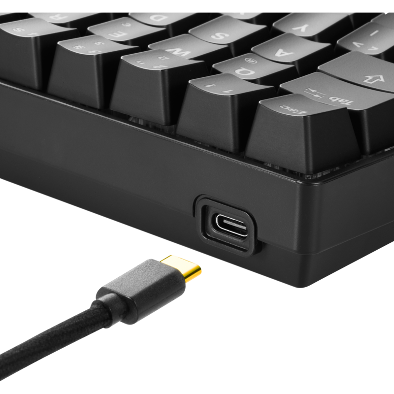 Sharkoon SKILLER SGK50 S4 Gaming-Tastatur, schwarz, Gebraucht