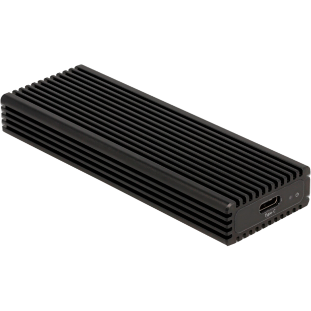 DeLOCK Externes USB Type-C Combo Gehäuse für M.2 NVMe PCIe oder SATA SSD