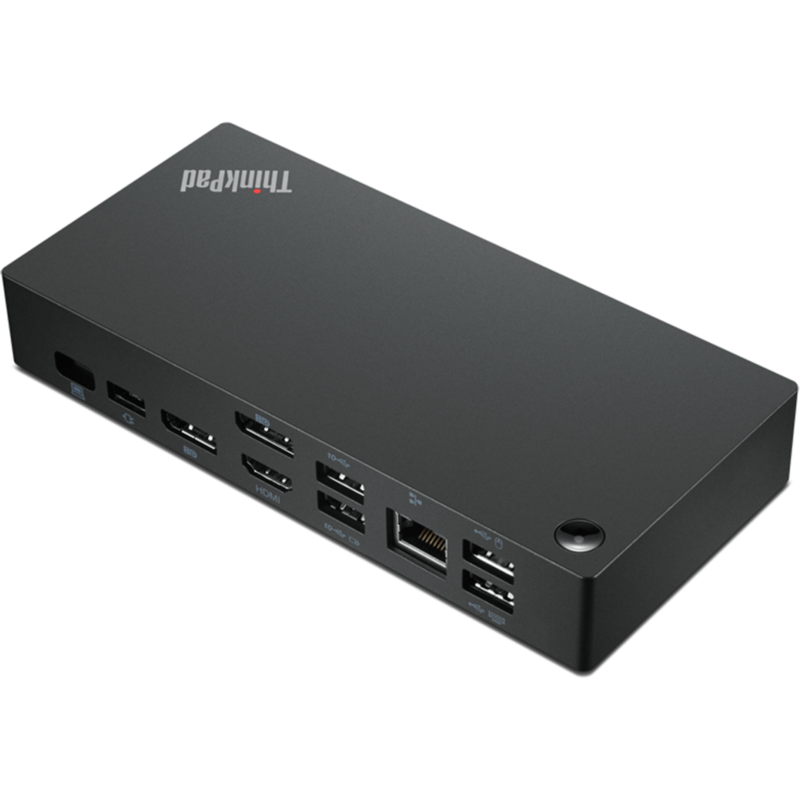 Lenovo ThinkPad Universal USB-C Dock Dockingstation, schwarz