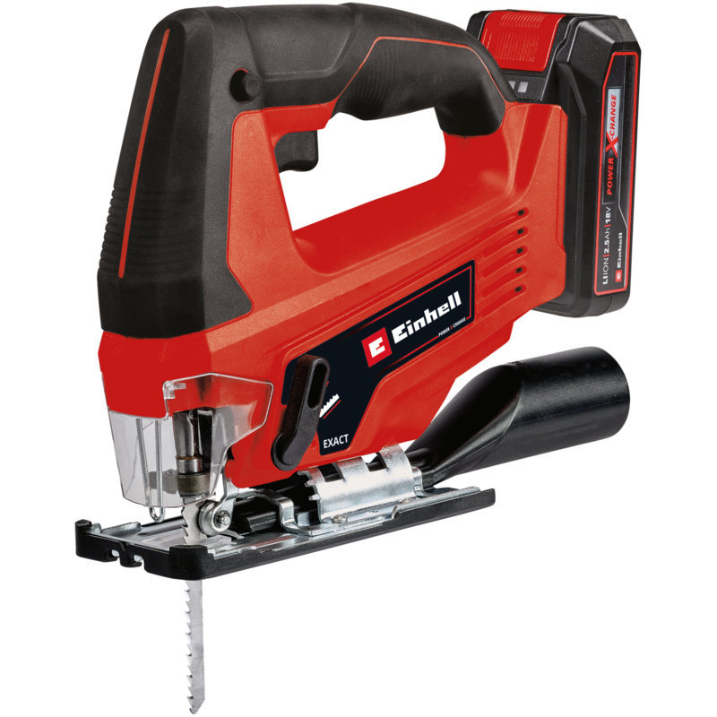 EINHELL Power X-Change Akku-Stichsäge TC-JS 18 Li, 18Volt, rot/schwarz, Li-Ionen