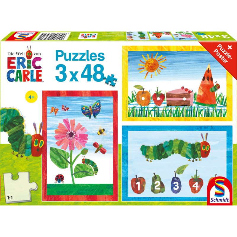 Schmidt Spiele Die kleine Raupe Nimmersatt: Die Welt der kleinen Raupe