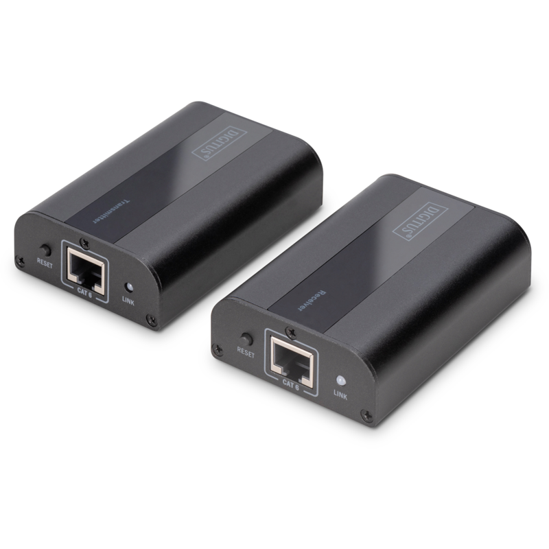 Digitus 4K HDMI Extender Set HDMI Verlängerung, 4K/60Hz, 70m