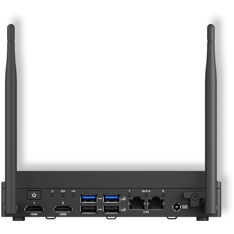 ASUS NUC 13 Rugged Tall Kit BNUC13BRFA200B02I Barebone, schwarz, ohne