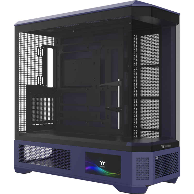 Thermaltake View 600 TG Future Dusk Big-Tower-Gehäuse, violett/schwarz, Tempered