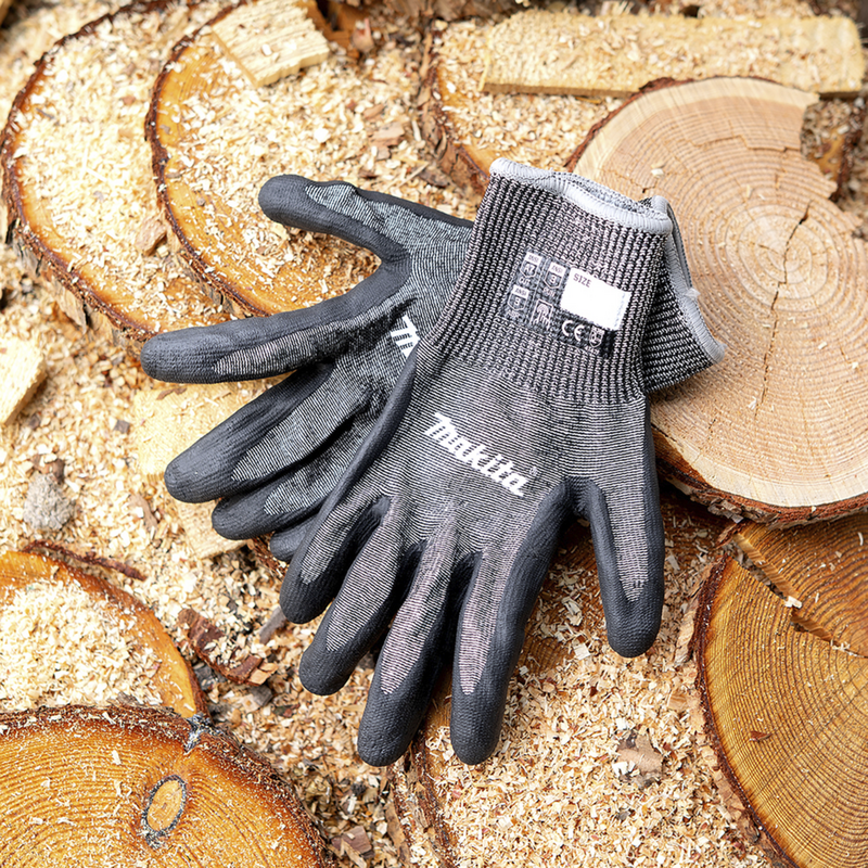 Makita Arbeitshandschuhe P-84735, Gr. XL (10), Schnittfestigkeit F/7 Handschuh