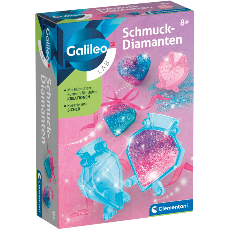 Clementoni Schmuck Diamanten Experimentierkasten