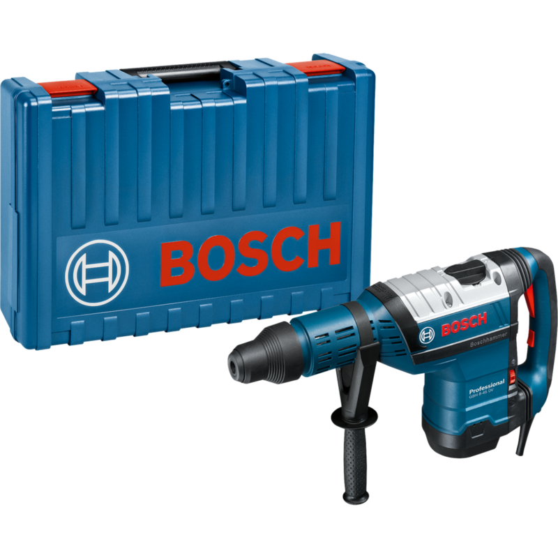 Bosch Professional Bohrhammer GBH 8-45 DV Professional, blau, 1.500 Watt, Koffer