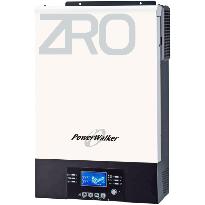 BlueWalker Solar-Wechselrichter 5000 ZRO OFG, schwarz/grau, 5.000 VA / 5.000 W