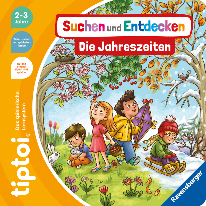 Ravensburger tiptoi Suchen und Entdecken: Die Jahreszeiten Lernbuch