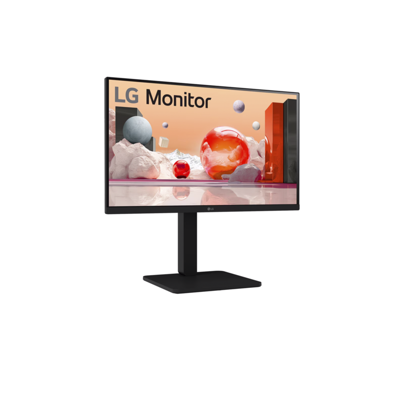 LG 24BA560-B.AEU LED-Monitor, schwarz, FullHD, IPS, HDMI, DP, VGA