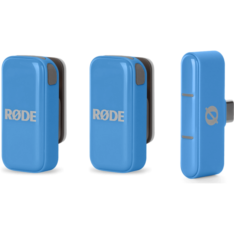 Rode Microphones Wireless Micro USB-C Mikrofon, blau