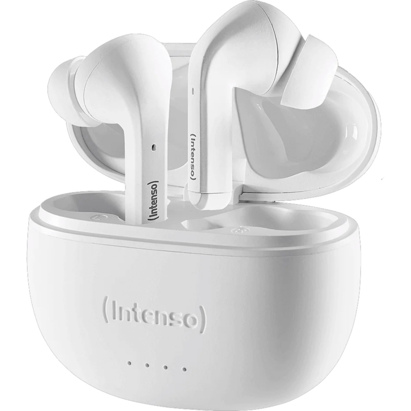 Intenso Buds 300A Kopfhörer, weiß, USB-C, Bluetooth