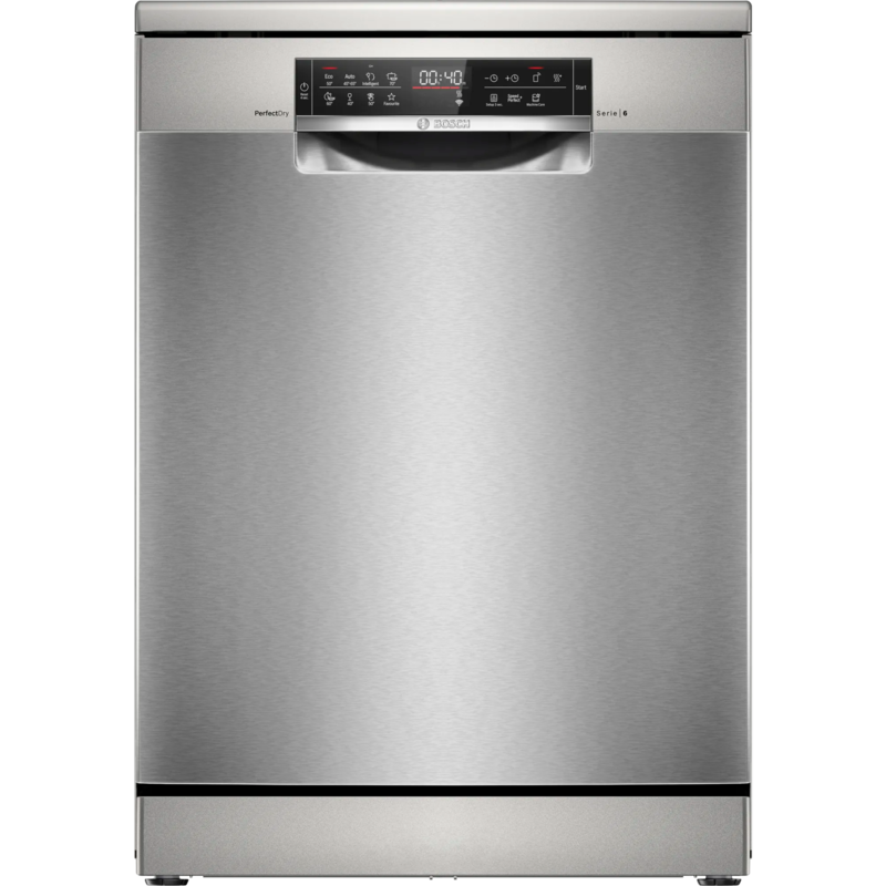 Bosch Home SMS6ZCI16E Serie 6 Spülmaschine, edelstahl (gebürstet), 60 cm, Home