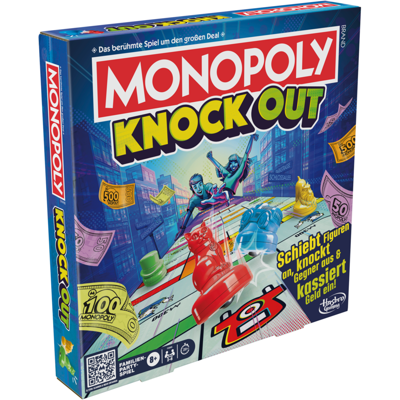 Hasbro Monopoly Knockout Partyspiel