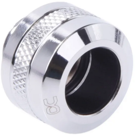 Alphacool Eiszapfen PRO 13mm HardTube Fitting G1/4 - Chrome Verbindung, chrom