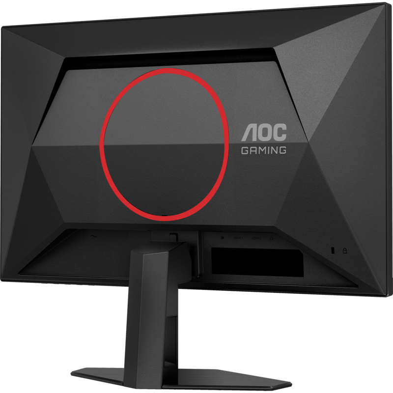 AOC 25G4SRE Gaming-Monitor, schwarz/rot, FullHD, Fast-IPS, HDR