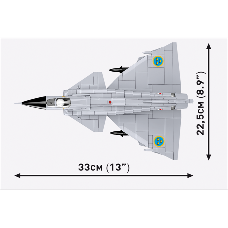 COBI Saab AJ 37 Viggen Konstruktionsspielzeug