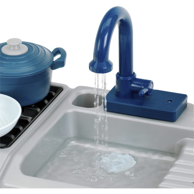 Theo Klein Miele - Spüle mit Wasserfunktion und Kochfeld Spielküche