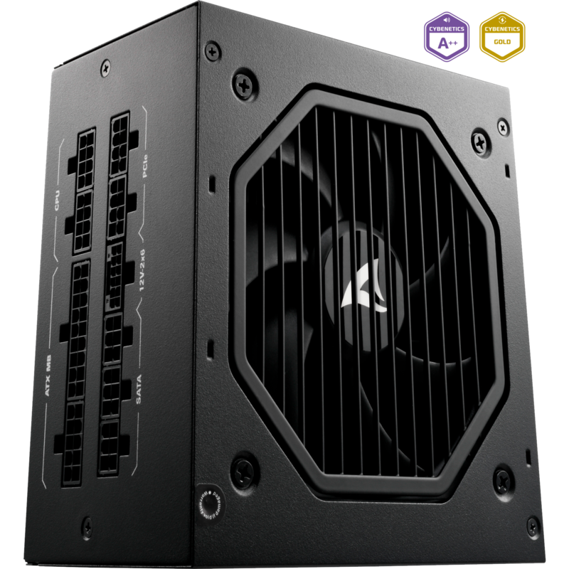 Sharkoon Rebel P20 750W PC-Netzteil, schwarz, 1x 12 Pin High Power Anschluss, 4x