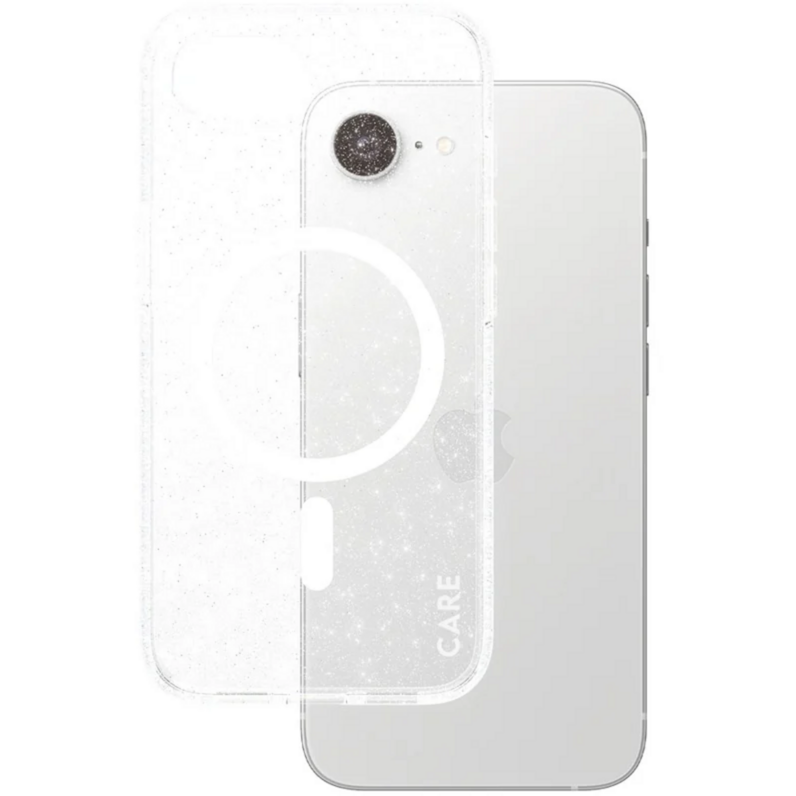 PanzerGlass Urban Combat Star Lit Case Handyhülle, transparent/weiß, iPhone 16e