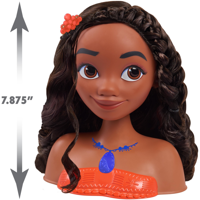 Just Play Disney Princess - Vaiana Styling Head Schmink- und Frisierkopf