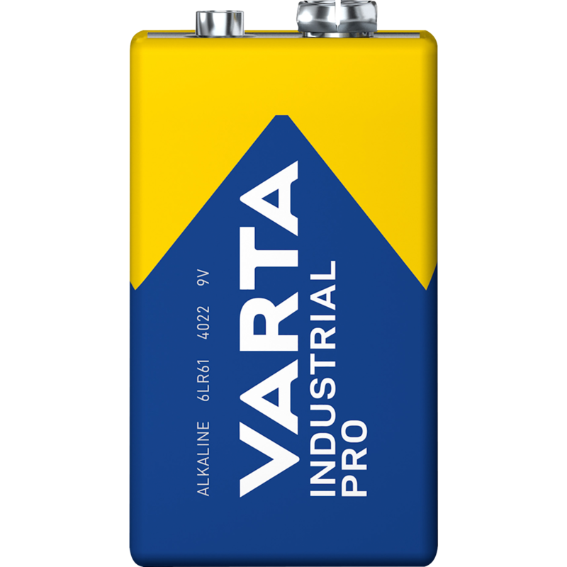 VARTA Industrial Pro Batterie E-Block 6LR61, 9Volt, 1 Stück