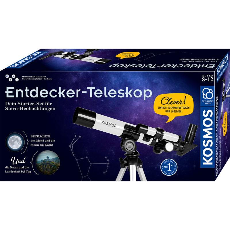 Kosmos Entdecker-Teleskop Experimentierkasten