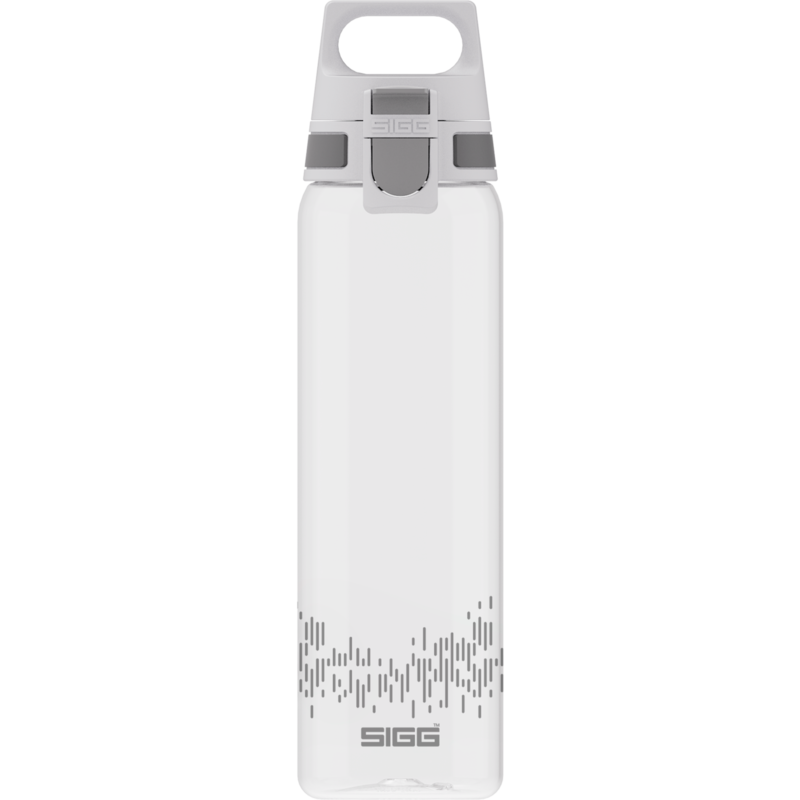 SIGG Trinkflasche Total Clear One MyPlanet "Anthracite" 0,75L, transparent/grau
