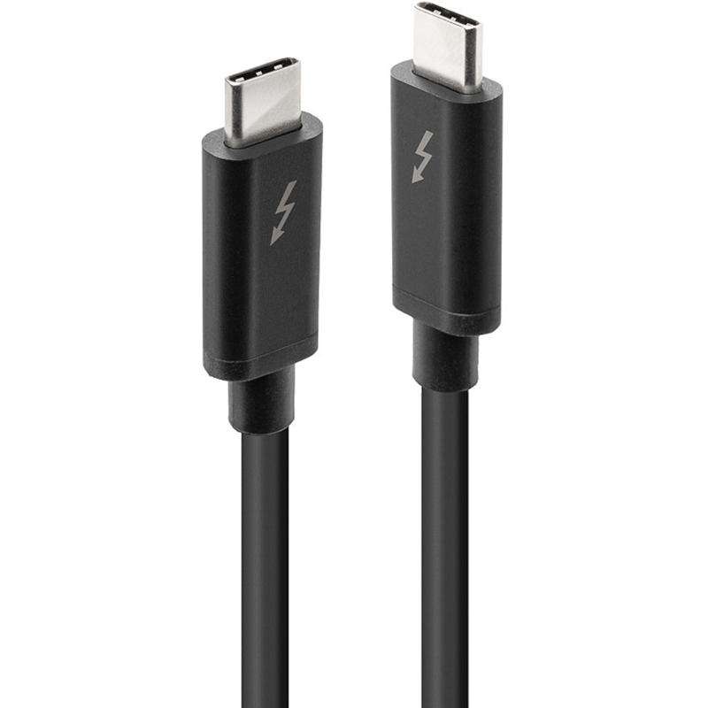 Lindy Thunderbolt 3 Kabel, 20 Gbit/s, passiv, schwarz, 1 Meter
