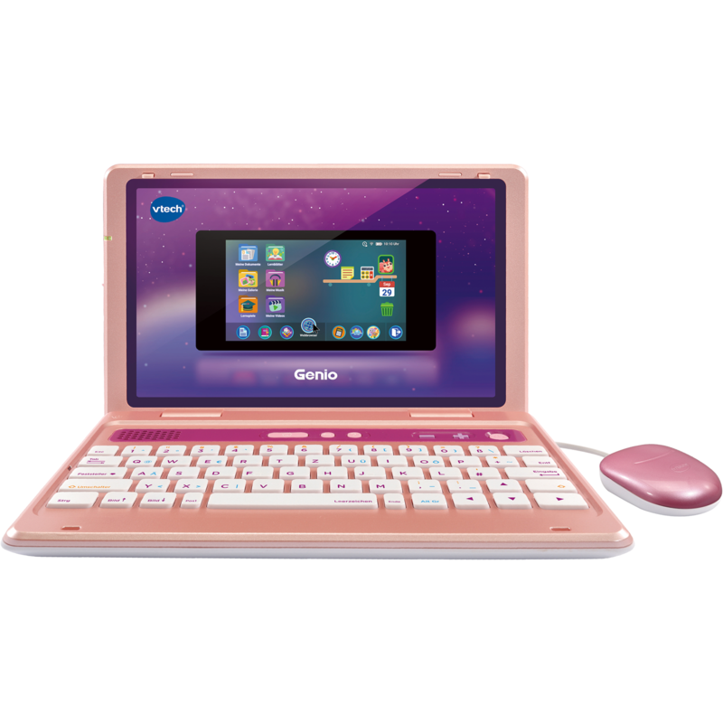 VTech Genio Lernlaptop Lerncomputer, pink