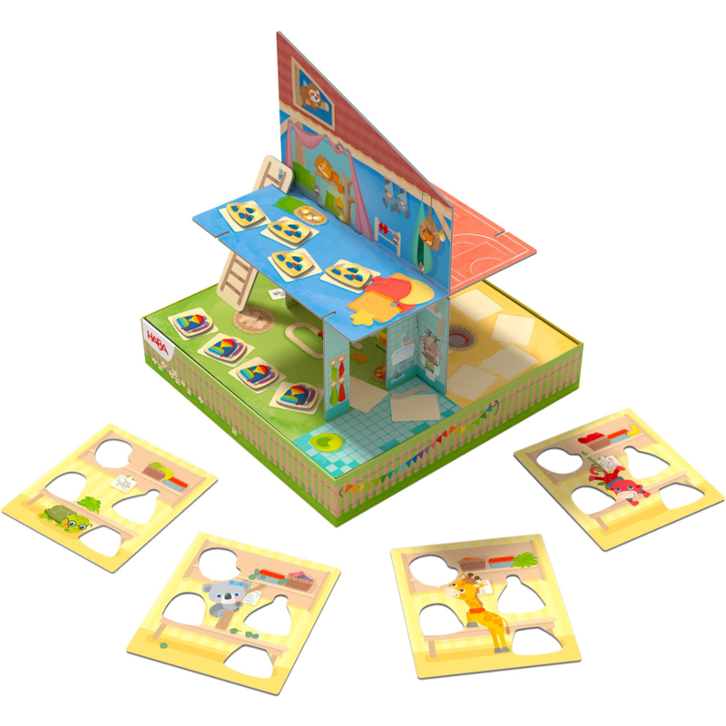 HABA Meine ersten Spiele - Im Kindergarten Spielesammlung Brettspiel