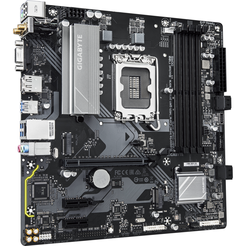 GIGABYTE B760M D3HP WIFI6 Mainboard, Gebraucht
