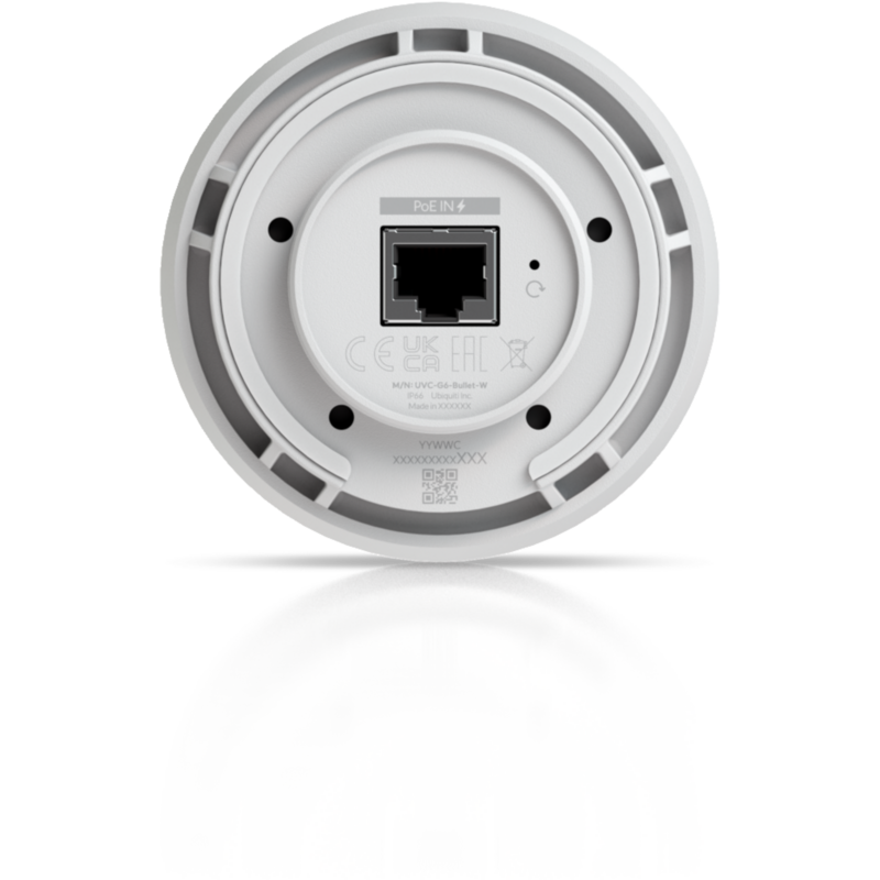 Ubiquiti G6 Bullet Überwachungskamera, weiß, 4K, PoE