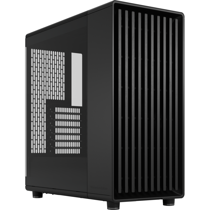 Fractal Design North Momentum Edition Tower-Gehäuse, schwarz/holz, Tempered