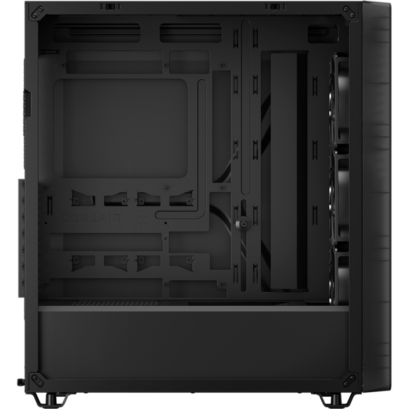 Corsair 3200D RS Smoke Tower-Gehäuse, dunkelgrau, Tempered Glass