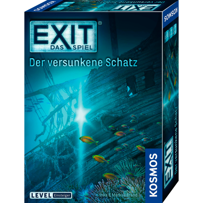 Kosmos EXIT - Das Spiel - Der versunkene Schatz Partyspiel