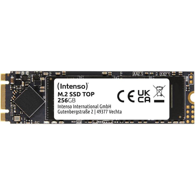 Intenso TOP 256 GB SSD, SATA 6 Gb/s, M.2 2280