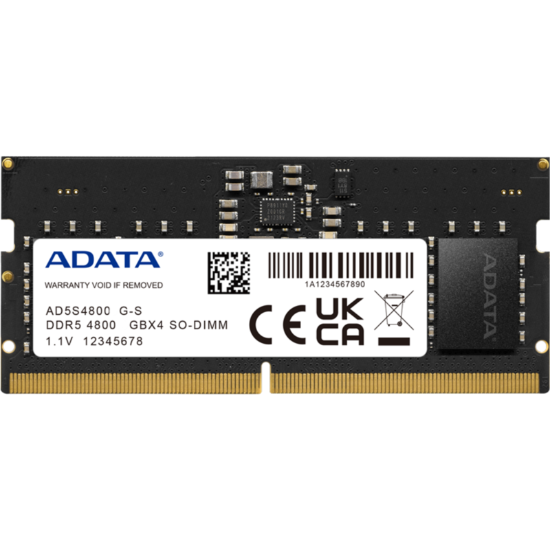 ADATA SO-DIMM 32 GB DDR5-4800 Arbeitsspeicher, schwarz