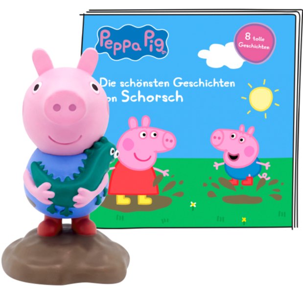 tonies Peppa Wutz - Die schönsten Geschichten vom Schorsch Spielfigur, Hörspiel