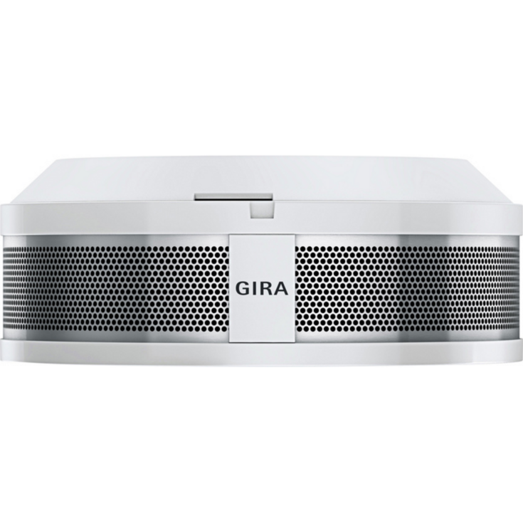 Gira Rauchwarnmelder Dual Q Label batteriebetriebener kombinierter Rauch- und