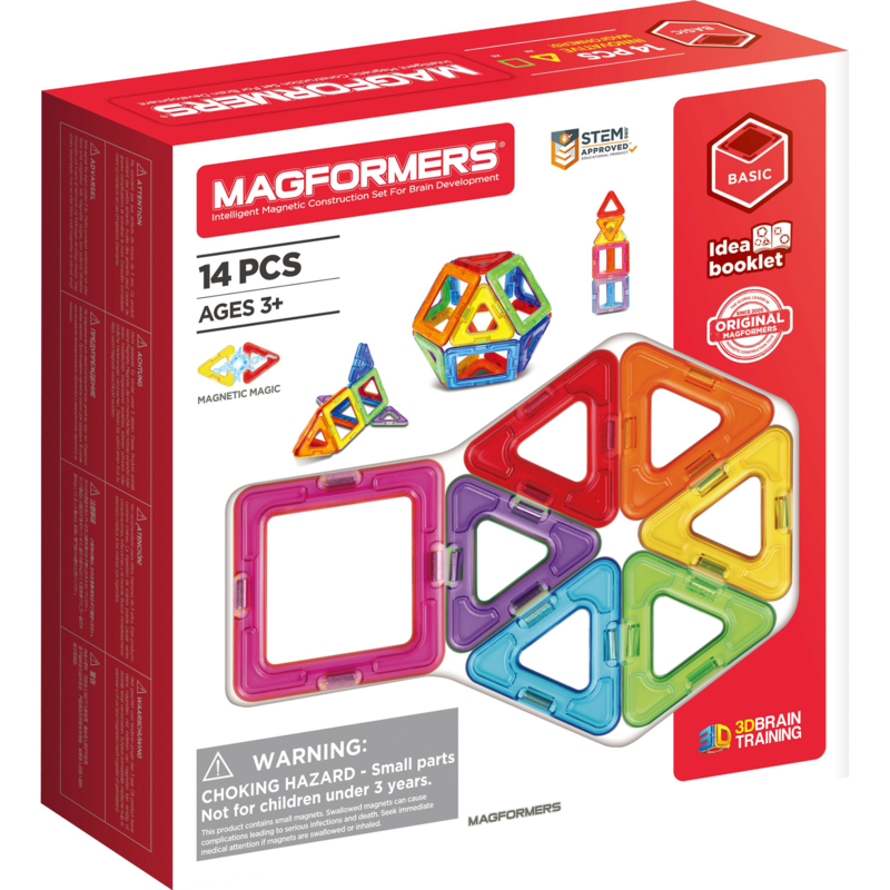Magformers Basic 14 Konstruktionsspielzeug