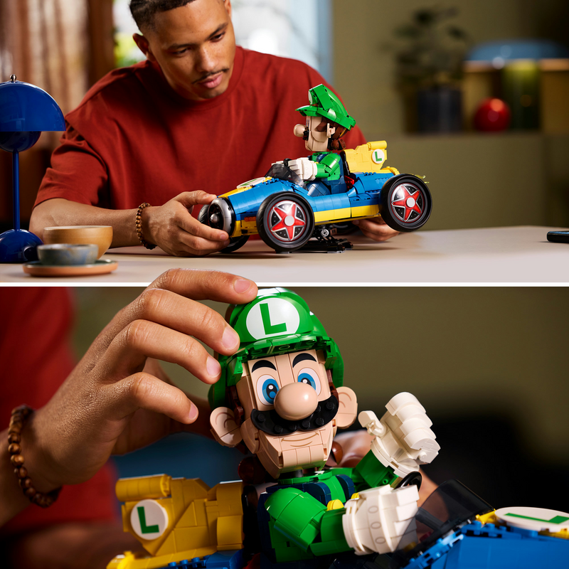 LEGO Super Mario Mario Kart: Luigi & Turboflitzer Konstruktionsspielzeug