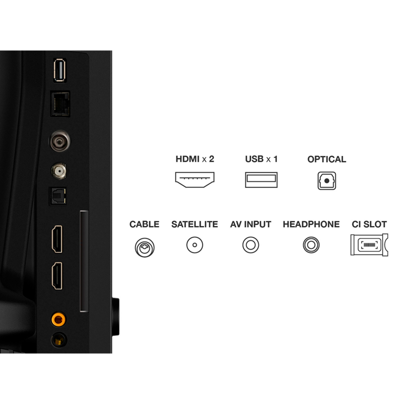 TCL 43SF560 QLED-Fernseher, schwarz, FullHD, Triple Tuner, Fire TV