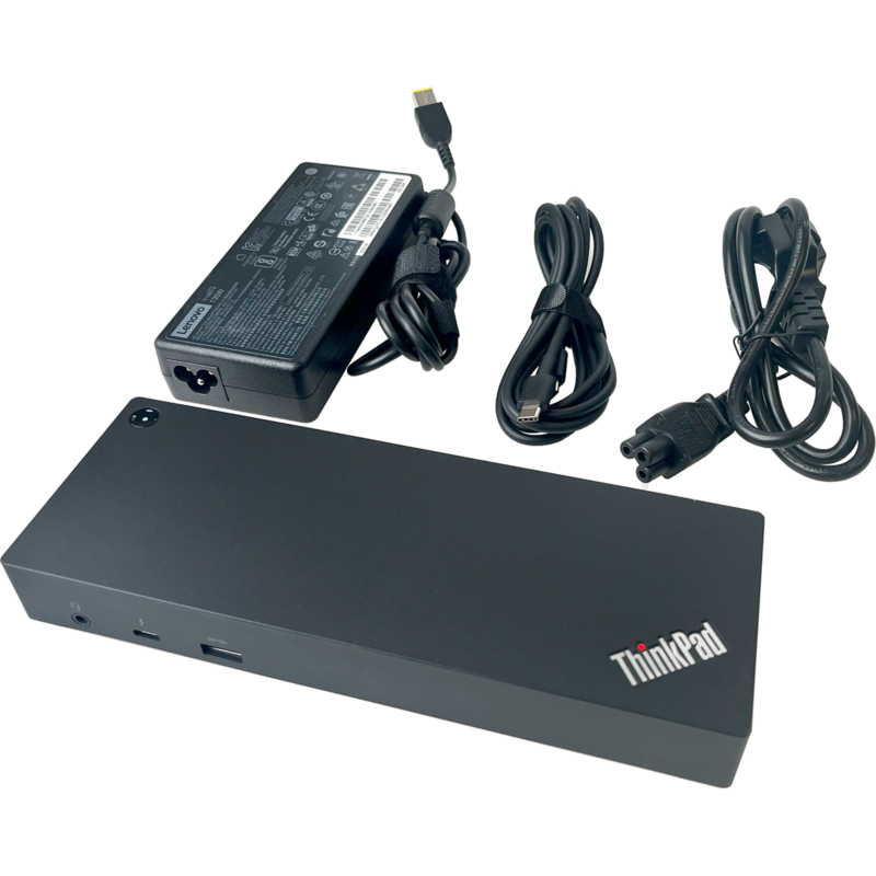 Lenovo ThinkPad Thunderbolt Dock Generalüberholt Dockingstation, schwarz, HDMI, Generalüberholt